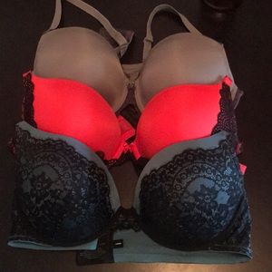 Torrid bras NWOT 1 full coverage 2 push up plunge